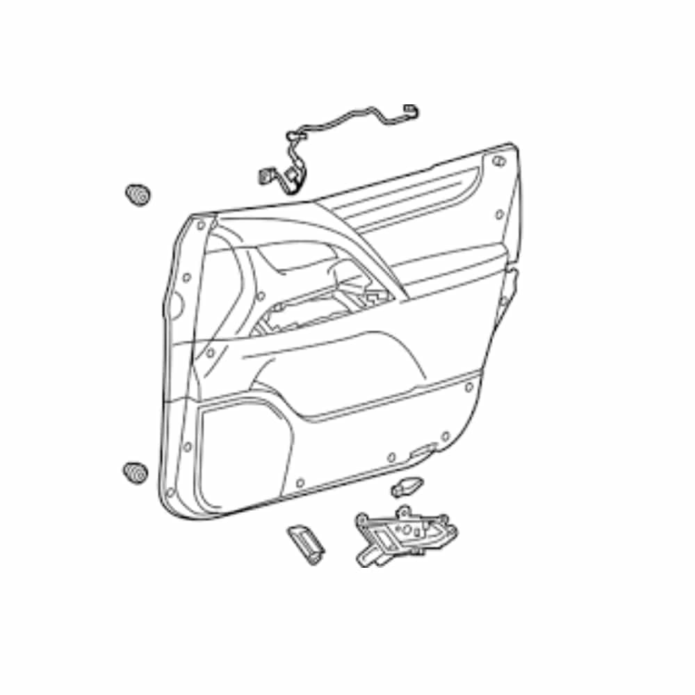 Finisher Assembly Front Door - 6762060E70